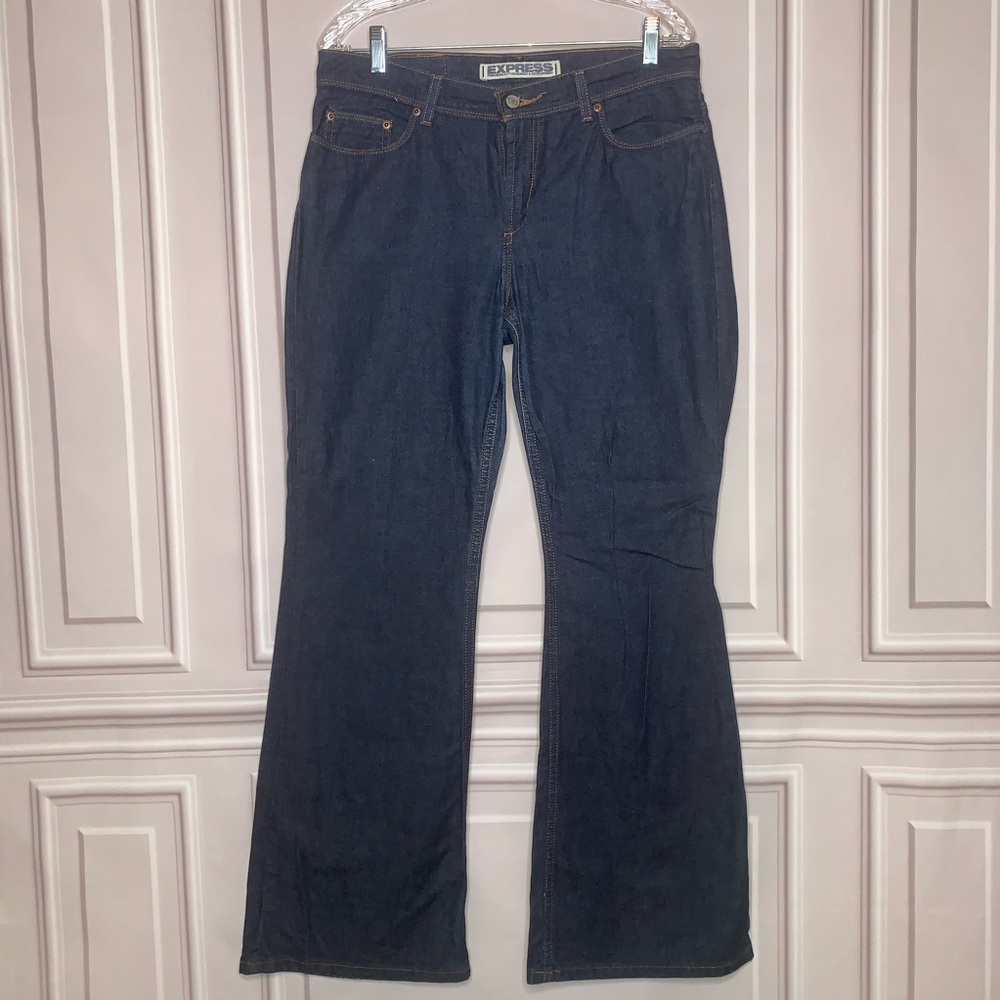 Size 11/12. Express jeans. Hipster. Flare.